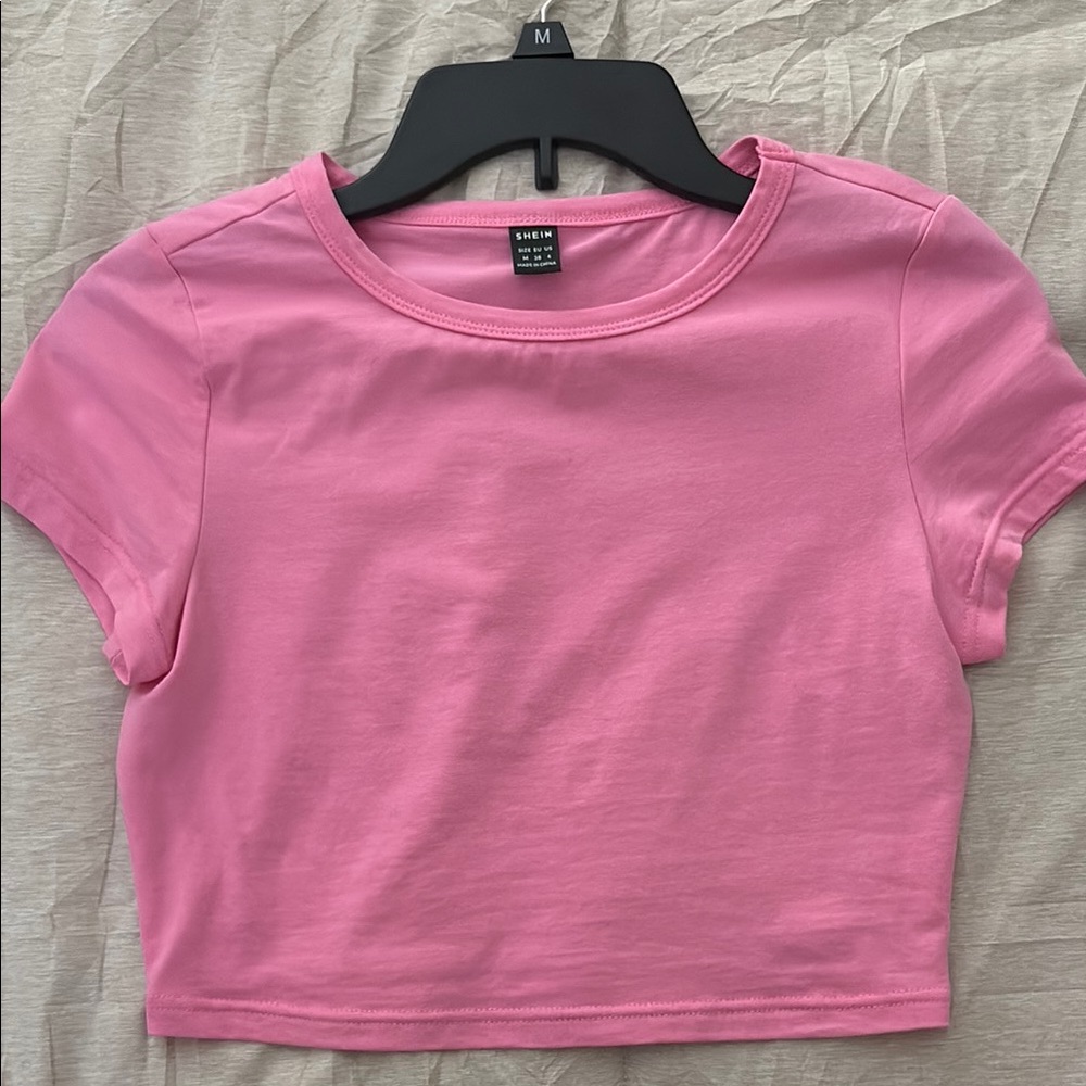 SHEIN Vibrant Pink Tee
